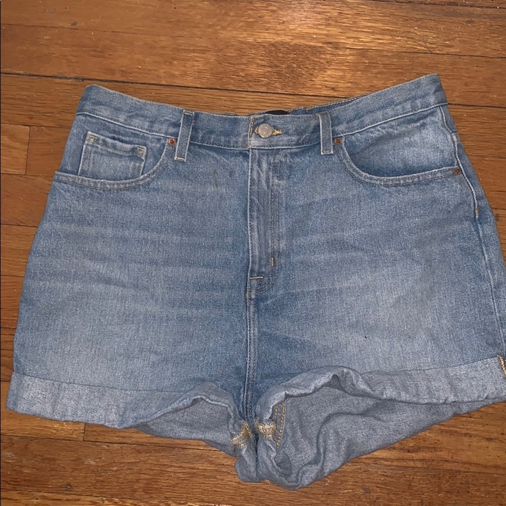 High Waisted Jean Shorts